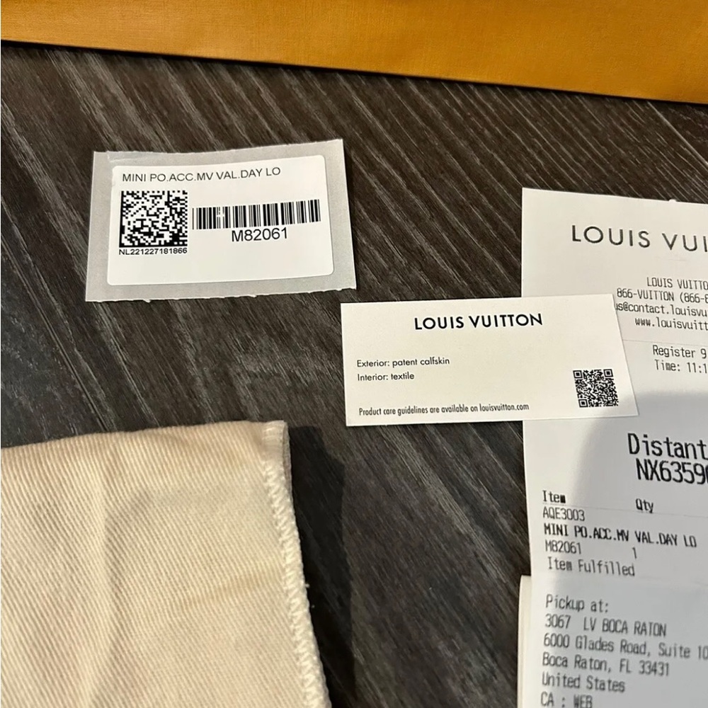 RARE: NWT Louis Vuitton Mini Pochette Accessoires Valentine Lollipop Blue - Picture 9 of 14